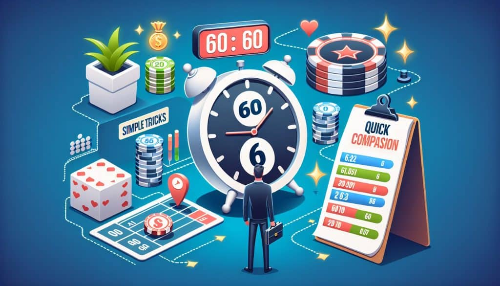 Kako usporediti dva casina u 60 sekundi