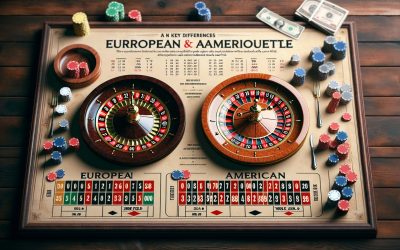Koje su ključne razlike između europske i američke rulete