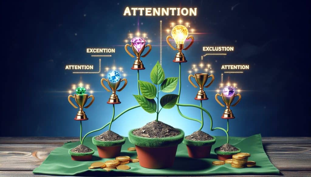 Bonusi koji se temelje na količini tvoje pažnje