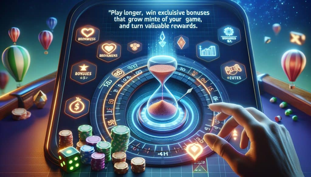 Bonusi koji se temelje na vremenu provedenom u igri Bonusi koji se temelje na vremenu provedenom u igri